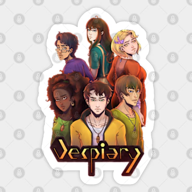 Vespiary Comic Cover Sticker by Tati Seol